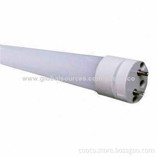SMD T8 LED Tube with 18W Power, Excellent Heat-dissipation and 85 to 265V AC Working Voltage